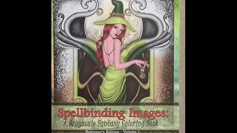 Spellbinding Images: A Grayscale Fantasy Coloring Book: Beginner