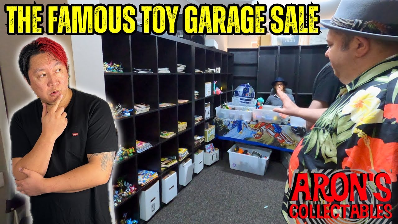 The FAMOUS Toy Garage Sale & FUTURE Plans at Aron's Collectables