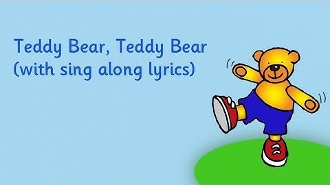 Kidzone - Teddy Bear, Teddy Bear