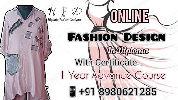 Learn Designer kurti making in Online Fashion Design Diploma Course with Certificate at your home