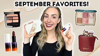 SEPTEMBER BEAUTY FAVES! Beautiful FALL MAKEUP and Travel MUST-HAVES | CHANEL, HOURGLASS HOLIDAY 2023
