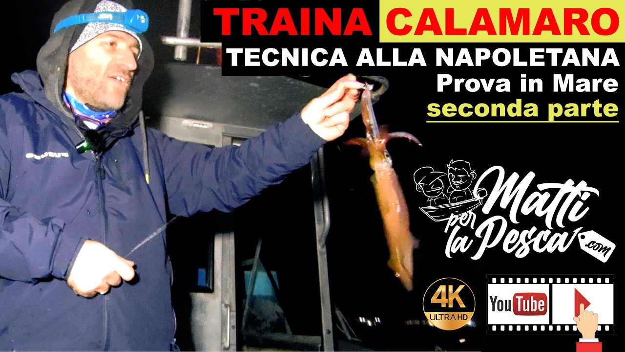 Traina al Calamaro - Tecnica Napoletana - costruzione travi e prova in mare - seconda parte (4K)