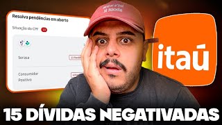 😱 ITAÚ BANK is crazy: it released a CREDIT LINE with 15 DEBTS: how is that POSSIBLE?
