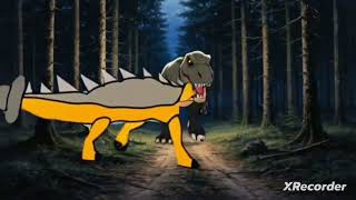 Анкилозавр vs Тиранозавр #dinosaur