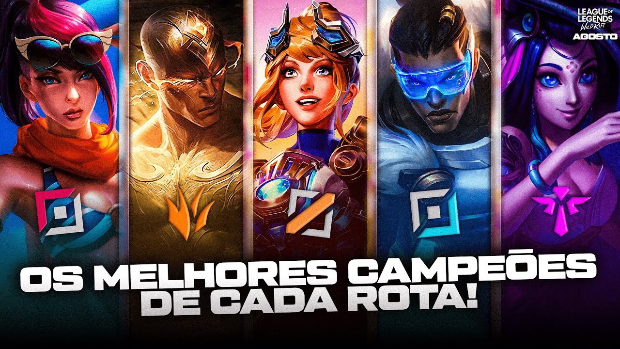 Campeões de Wild Rift  Conheça a Tier List da Rivalry! (PT)