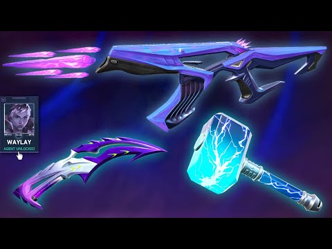 BUYING EVERY NEW SKIN IN PATCH 10.04 | VALORANT #WAYLAY