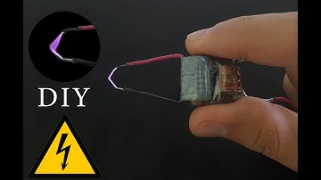 Make 3.7 v to 100000 v | High voltage generator | High voltage transformer | Plasma