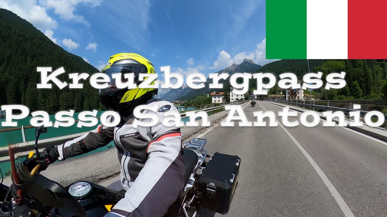 Kreuzbergpass & Passo San Antonio Südtirol & Veneto Dolomiten Motorradtour