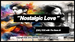 인공지능과 작사작곡 10  - Suno song  "Nostalgic love" (with guitar) generated by AI