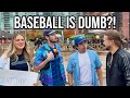 Slavic Man Discovers Baseball