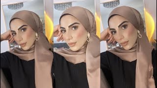 Satin Hijab Tutorial | *Highly Requested* Hijab Style ❤