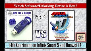 Aqua VS UMT Pro dongle 1 click FRP on infinix and Huawei mobiles Part 14 | 2022 | TECH City 2.0