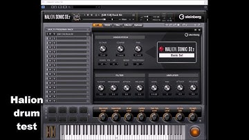 Halion sonic se drum test