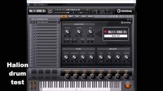 Halion Sonic Se Drum Test