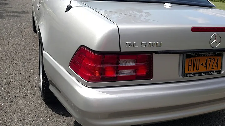 Mercedes SL 500 walk around