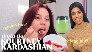 SEGUI A DIETA DA KOURTNEY KARDASHIAN POR UM DIA *muita coisa estranha*