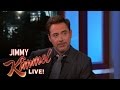 Capture de la vidéo Robert Downey Jr. On The New Spider-Man