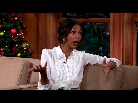 Zoe Saldana Turns Craig Ferguson On
