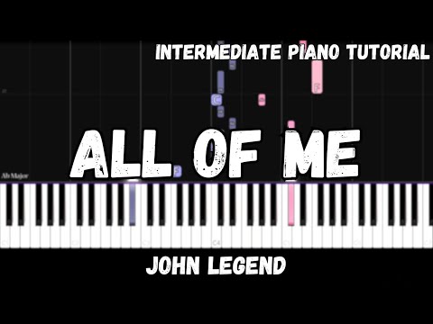 all of you piano tutorial