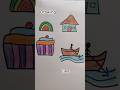 Satisfying Line Drawing Challenge | Sleeping Activity Part 2 | #shorts #art