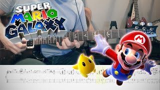 Super Mario Galaxy - Overture - Electric fingerstyle cover (with TABS)