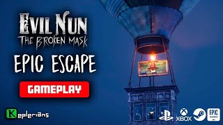EPIC BALLOON ESCAPE Full GAMEPLAY EVIL NUN: THE BROKEN MASK PC / XBOX / PLAYSTATION / SWITCH 🔥