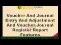 Voucher and Journal Entry Features in PMS Software