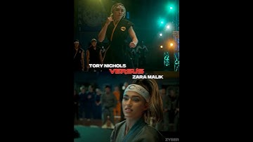 Tory S6 Pt3 Vs Zara S6 Pt3 [Cobra Kai] #shorts #cobrakaiseason6 #toryvszara