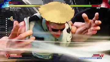 Street Fighter V AE Guile Combo Guide + Sonic Boom Loop Tutorial