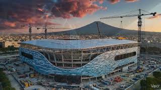 THE NEW NAPOLI FOOTBALL STADIUM IS CRAZYY🤩