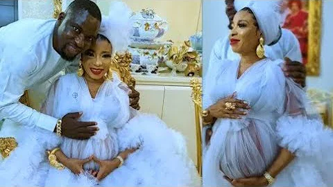 Good News, Nollywood Diva, Nigerian Yoruba Actress Lizzy Anjorin welcome Bouncing baby In Miami Fl