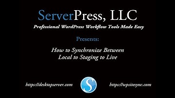 How to Use WPSiteSync to Synchronize Data to Multiple Servers (From Local to Staging to Live)