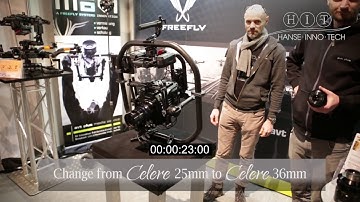 Celere Lense Change on Gimbal @Hamburg Open2017