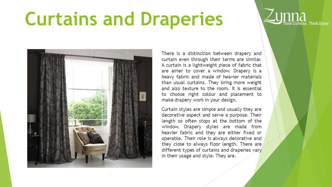 Types Of Curtains And Draperies Contemporary Curtains Youtube