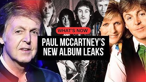 LEAKS! Paul McCartney SOON RELEASE NEW ALBUM and Tour UK in 2026