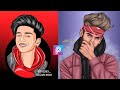 PicsArt Portrait Cartoon Photo Editing Tutorial | Cartoon Portrait Logo | Vector Art Editing