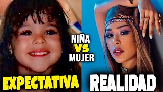 DANNA PAOLA (Niña vs Mujer) EXPECTATIVA vs REALIDAD - Mundo de Caramelo y Estrellada (comparación)