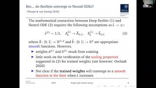 Rama Cont - Asymptotic Analysis of Deep Residual Networks