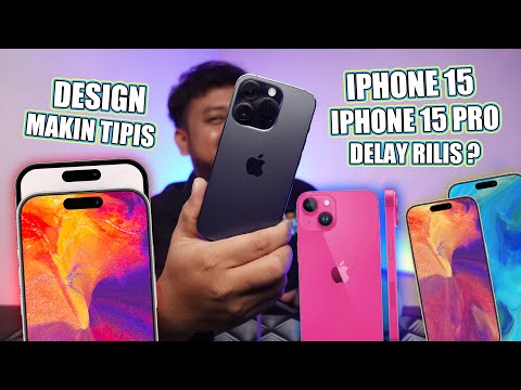 iPhone 15 dan iPhone 15 Pro Makin Tipis dan Keren !!! Tapi Delay di Rilis ?