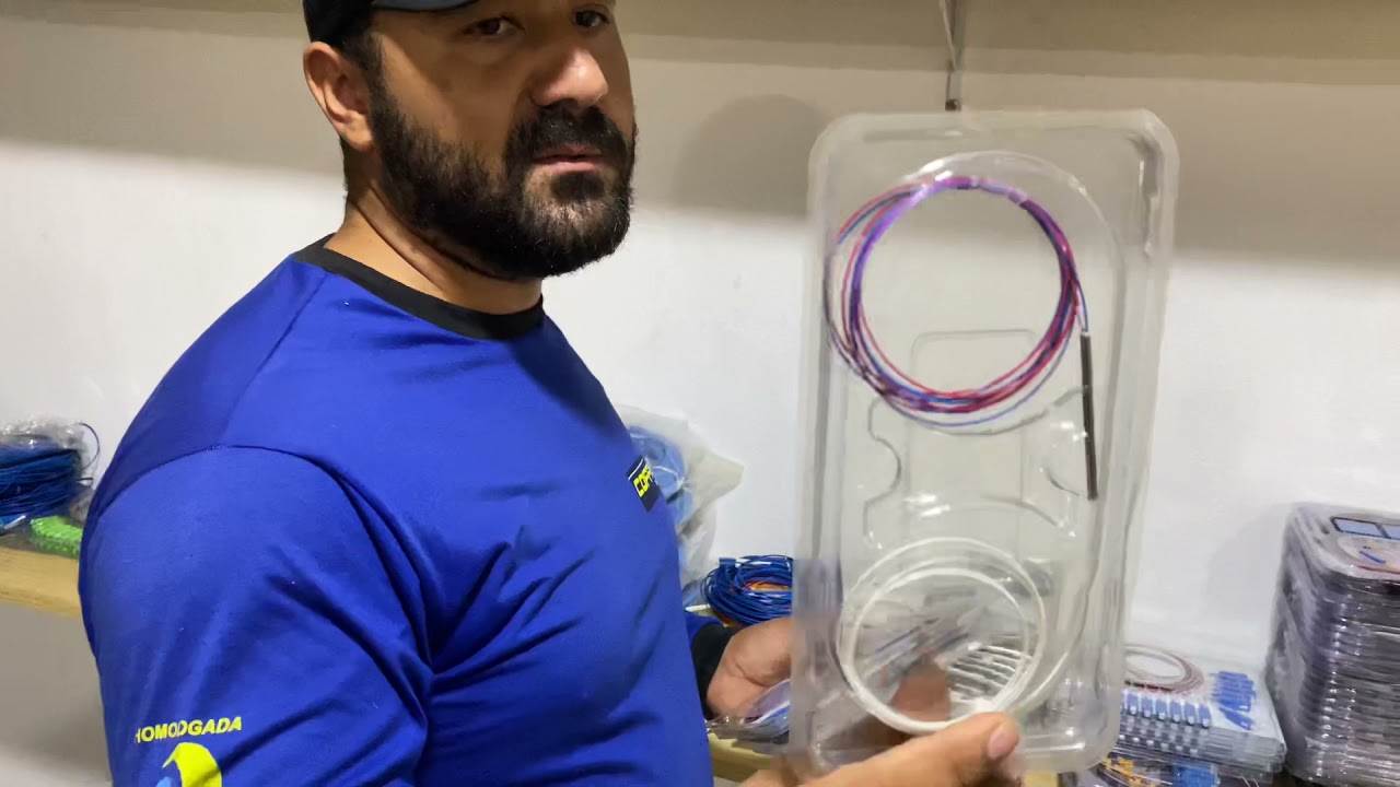 Mostrando o estoque do provedor de internet que trabalho.