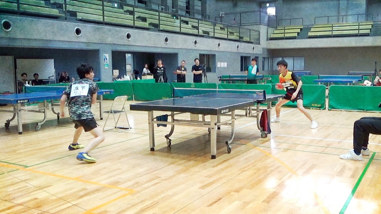 【決勝戦】全日本ラージ複王者 庄下選手と対決しました。【池田杯神山杯】