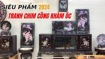 CUỐI CÙNG Thì Tôi Cũng Đã Hoàn Thiện 2 Bức Tranh Chim Công Khảm Ốc Singapore ĐẲNG CẤP NÀY| TriệuKhảm