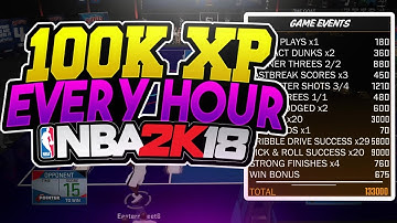 REP GLITCH TUTORIAL! 100K REP XP PER HOUR! FAST UNLIMITED XP LEVEL UP! HOW TO REP UP FAST l NBA 2K18