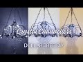 Turn dollar tree wired basket into grand chandelier  dollar tree diy