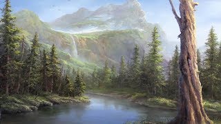 Evergreen Lake | Paint with Kevin screenshot 5