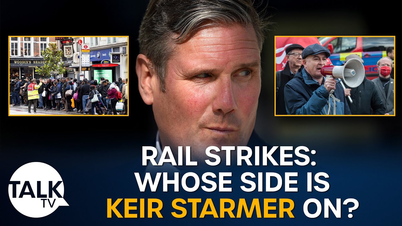 Julia Hartley-Brewer on rail strikes: Whose side is Keir Starmer on?