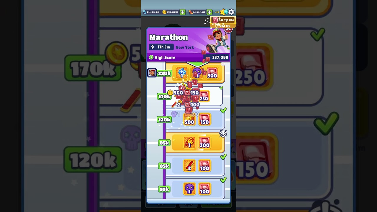 CREWMATE GUARD IN NEW YORK CITY | SUBWAY SURFERS MEXICO HALLOWEEN 2025 MARATHON CHALLENGE