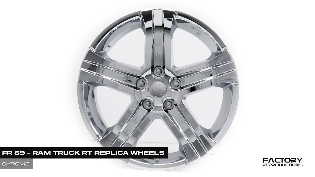 FR 69 – RAM TRUCK RT REPLICA WHEELS | Chrome - YouTube