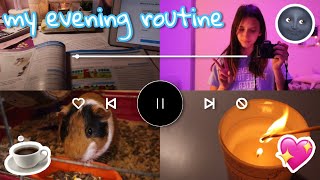 💫☕️ МОЙ ВЕЧЕР после школы // my evening routine // Уроки, уборка, съёмки, ужин,  уход за собой 💖🌚