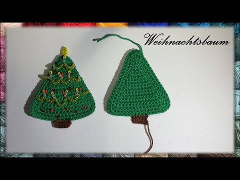 Video: Wie Man Einen Weihnachtsbaum Häkelt